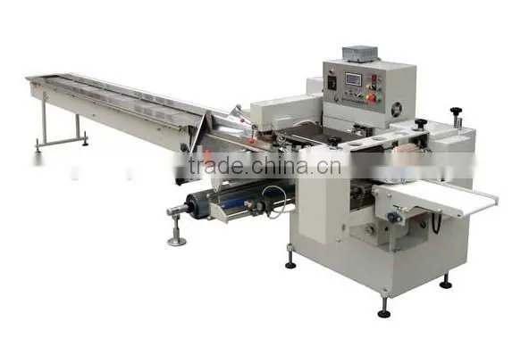 Down-paper pillow packing machine