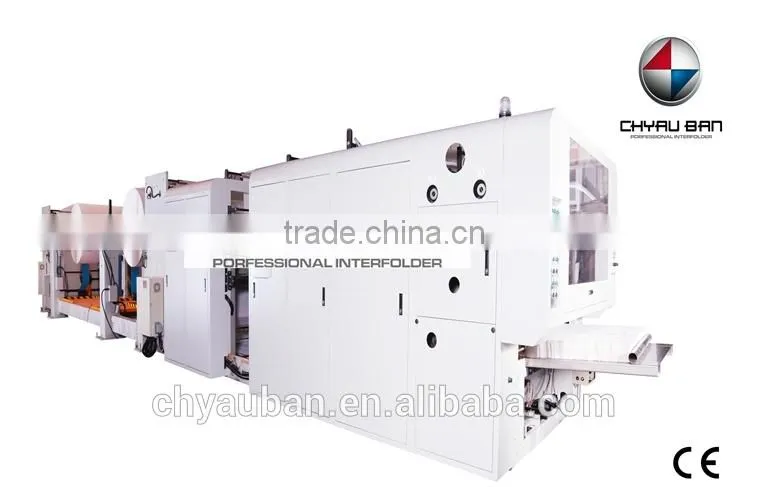 Gluing Laminate Branded Name V Folding Hand Paper Towel Machinery