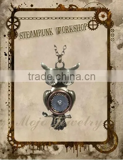 Vintage Jewelry Retro 70s Alternative Hip Hop Steampunk Chain Necklace