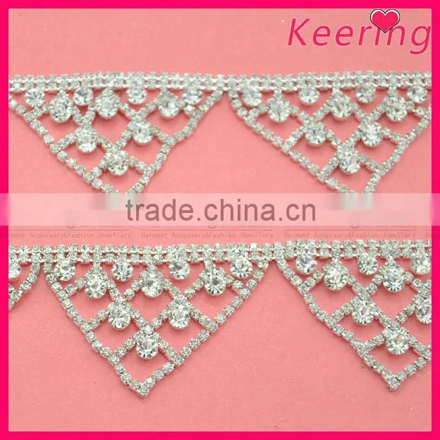 latest rhinestone crystal blingbling stone bridal head chain jewelry wholesale WRC-202