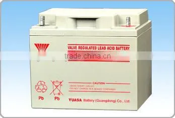 yuasa rechargeable battery 12v40ah with best price