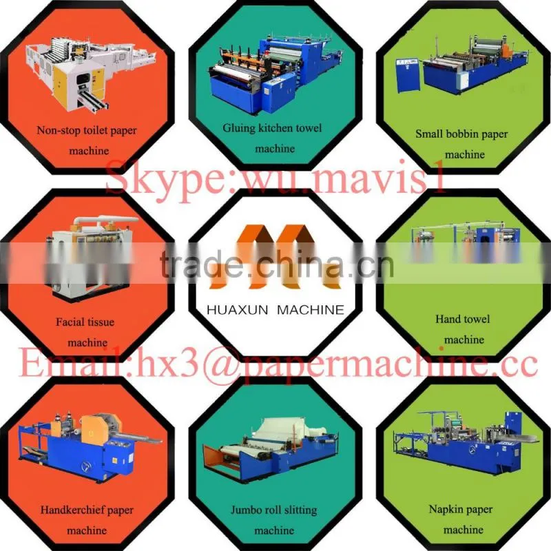 Automatic printing paper lamination folder napkin tissue convert machine