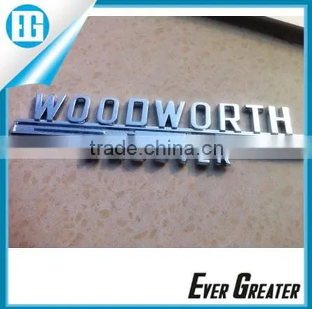 grille badges Custom Chrome auto badge logo Custom Plastic Emblems auto metal emblems badges