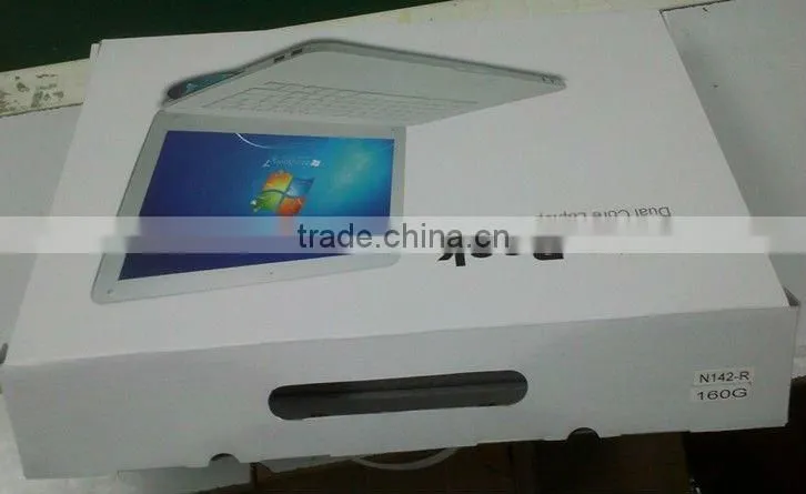 Factory offer 14inch Laptop WIFI Camera 2G/320G Memory