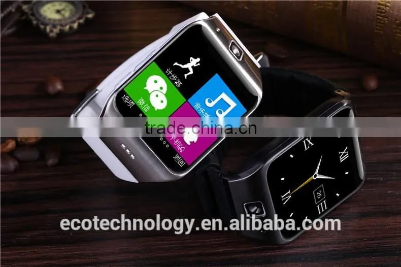CE LG118 Bluetooth Smartwatch HD Screen with Camera Built in NFC Support SIM Mate for Android and Iphone cellphone (silver)