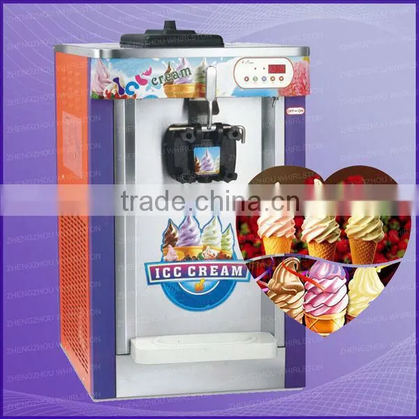 CE approved ice cream making machine with different flavors