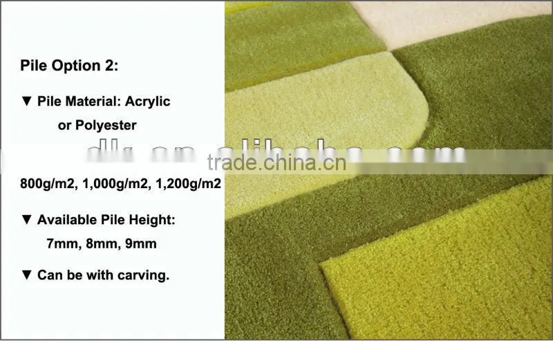 Hand Made Wool And Silk Carpet