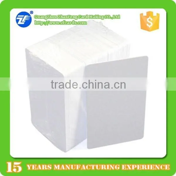 Promotional high quality id business epson inkjet pvc card