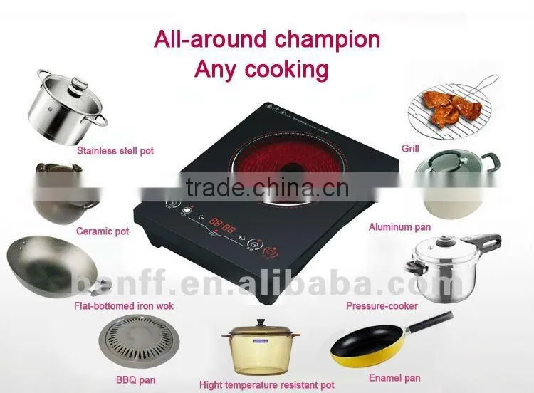New design! high quality 4 digital display portable travel electric cooker