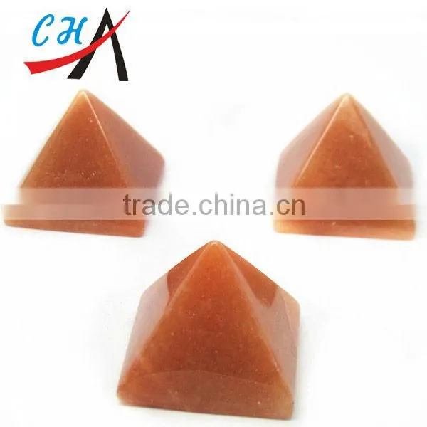 green aventurine gemstone jade pyramid for wholesale