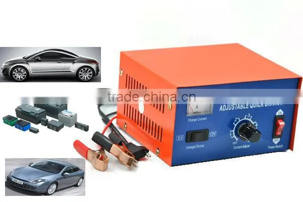 12V portable battery charger for 60Ah battery
