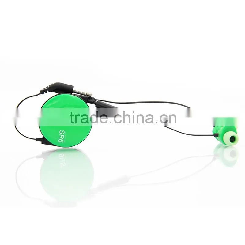 Durable In Use earphones Best In ear SR6 earbuds Top selling SR6 earphones