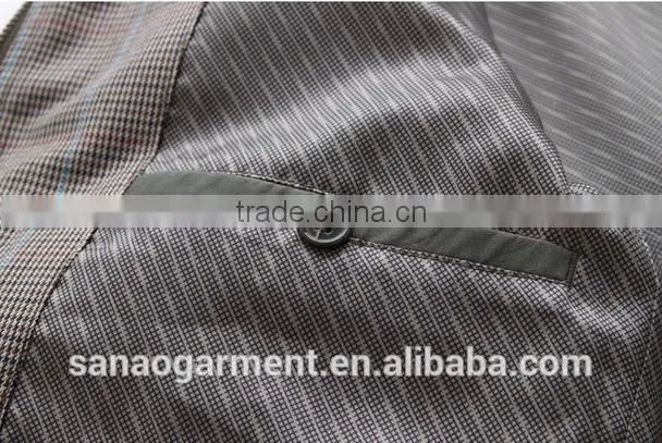 2015 simple style business casual men's wind jacket