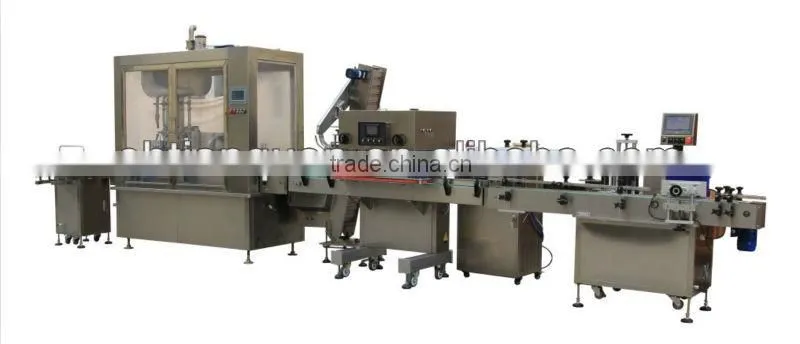 Liquid packaging line