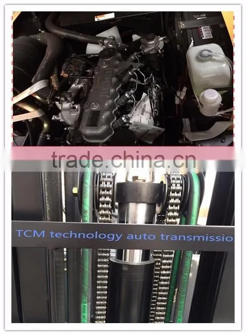 CHINA TOP10 MANUFACTURER forklift 2.5 tons gasoline forklift trucks for sale with imported accessories