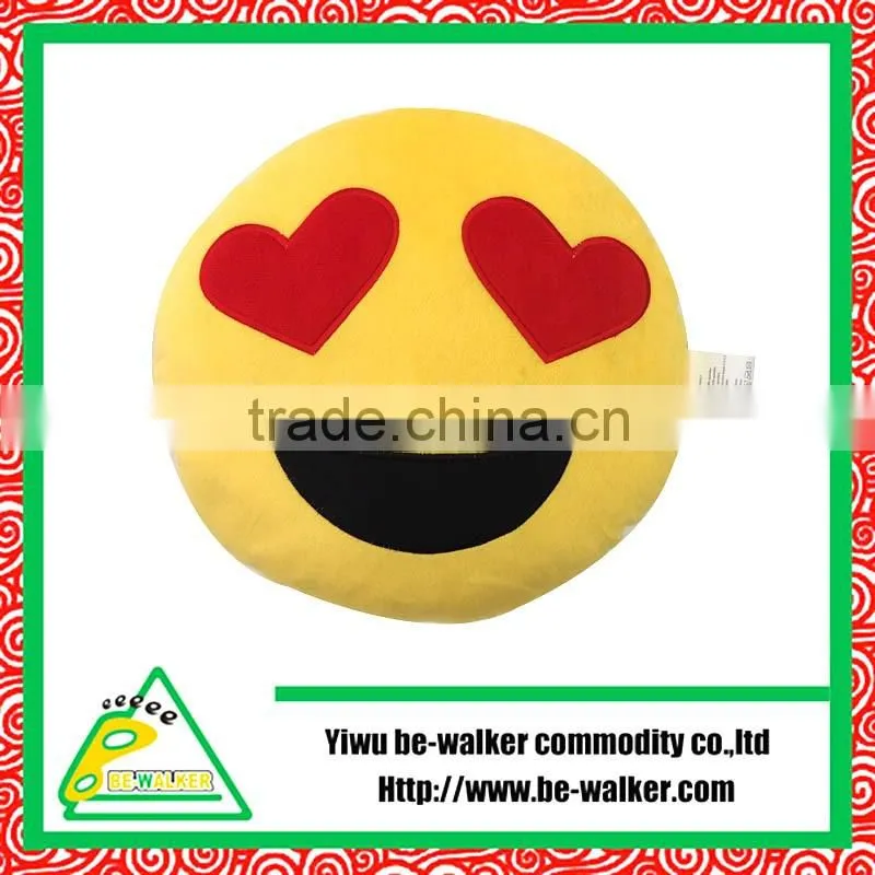 Hot Selling Cute Soft Funny Plush Face Seat Cushion And Pillow