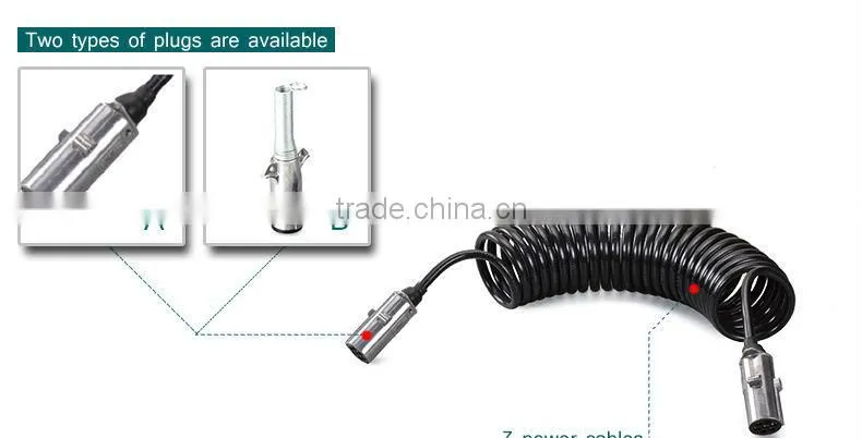 Sanye mingjie high quality seven cable wires with connector