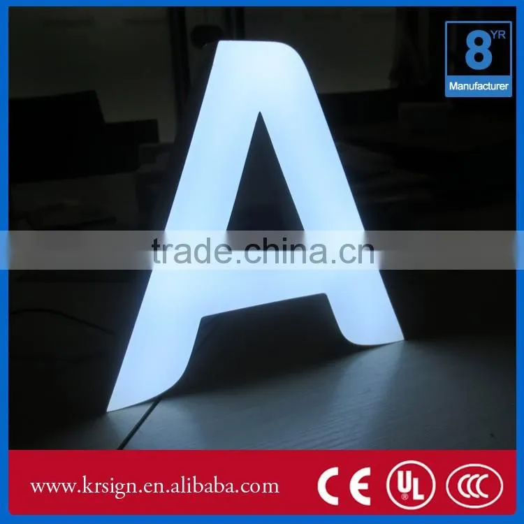 illuminated led letter sign,front light signilluminated led letter sign,front light sign