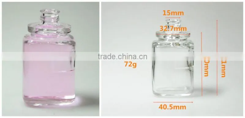 New design perfume glass bottles for wholesale