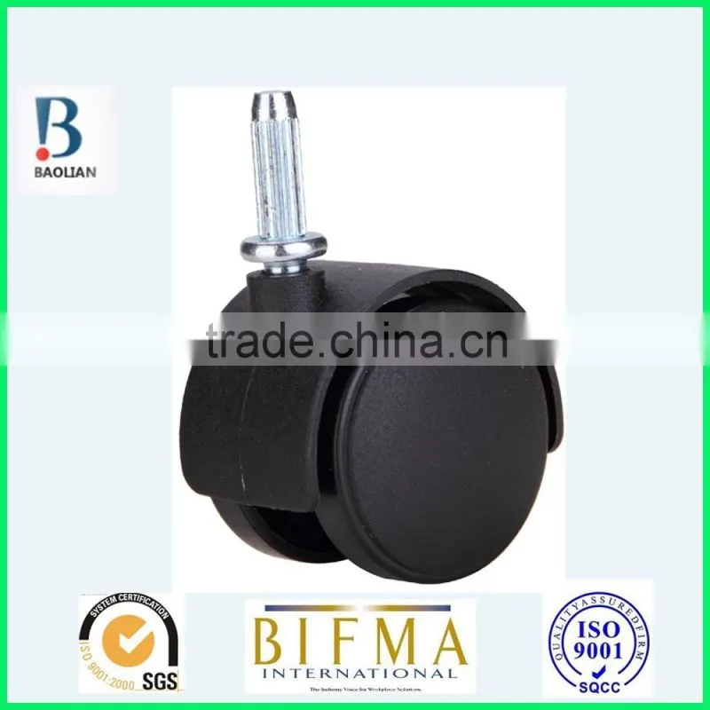 Cheap durable 30mm nylon swivel light-duty caster for furniture