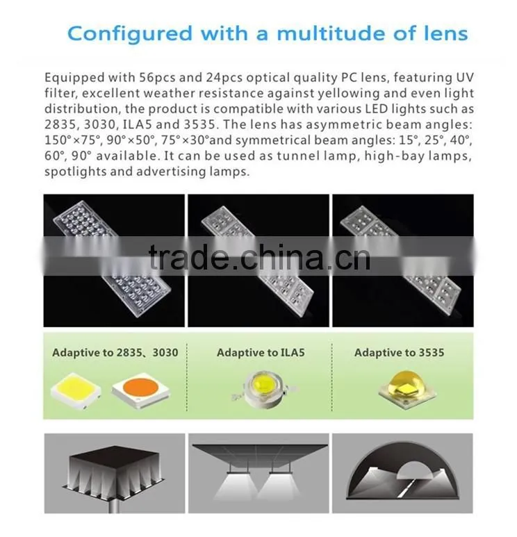 Great performance high power led tunnel light 300w