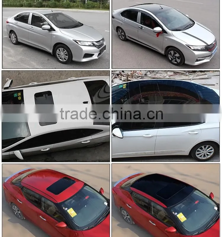 SINO Super Quality Glossy Black Car Sunroof Protective Film