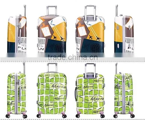 sky girls abs travel luggage