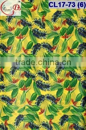 CL 17-73 2016 top sale new fashion soft material african fabric multi color flower embroidery sego for dressing