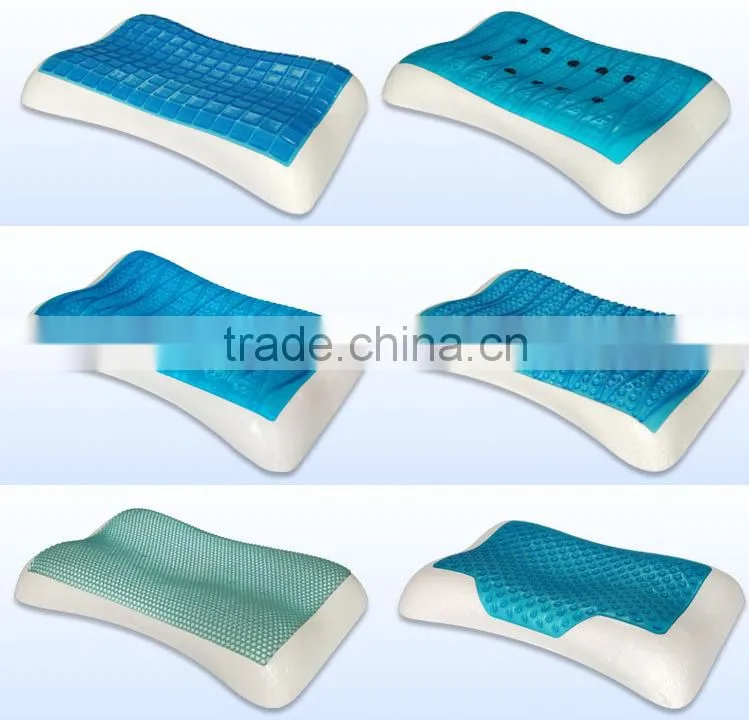 cooling viscoelastic memory foam pillow