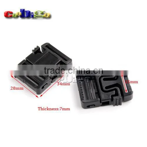 Side Release Buckle for Outdoor Sports Bags Students Bags Luggage #FLC374-15/20