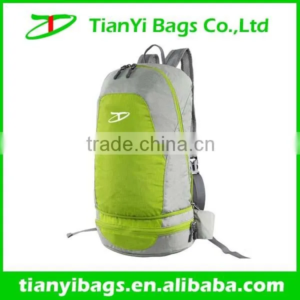Travelling waterproof nylon foldable waist bag