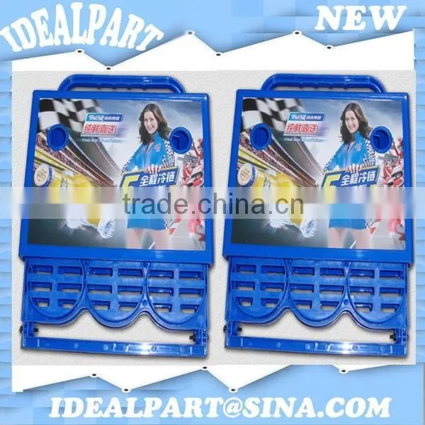 Plastic bottle carrier basket with 6 holders