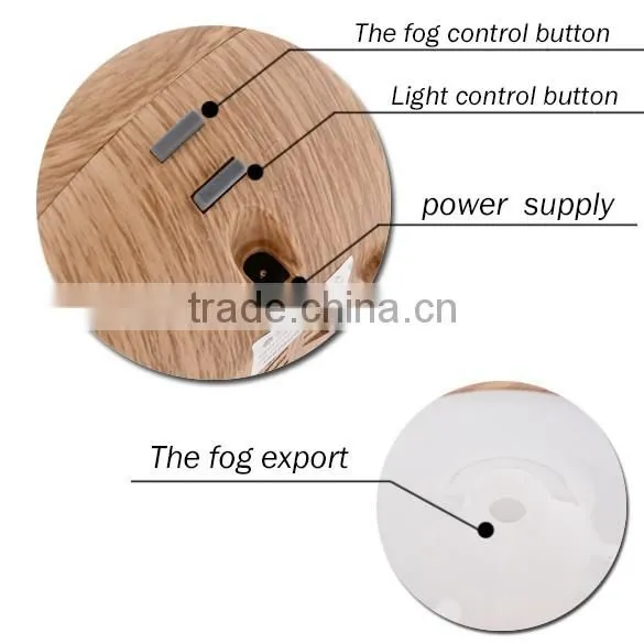 Electric Aromatherapy Essential Oil Diffuser Wood With CE ROHS UL PSE Certification