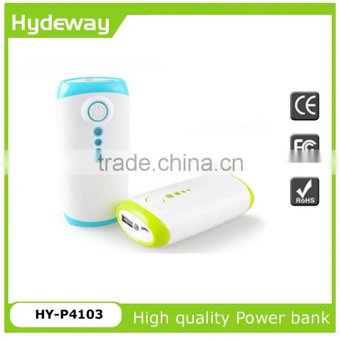 Universal Wall Charger with Battery Power bank AC plug travel charger HY-UP015 adapter