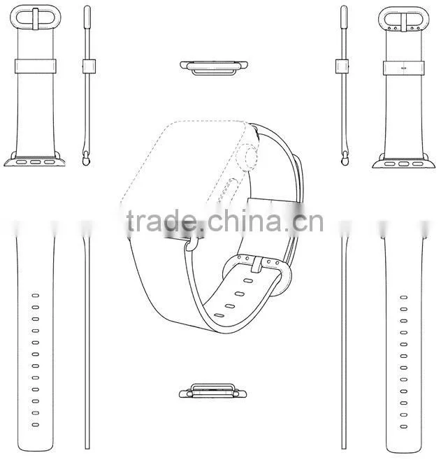 Leather Watch strap for apple watch