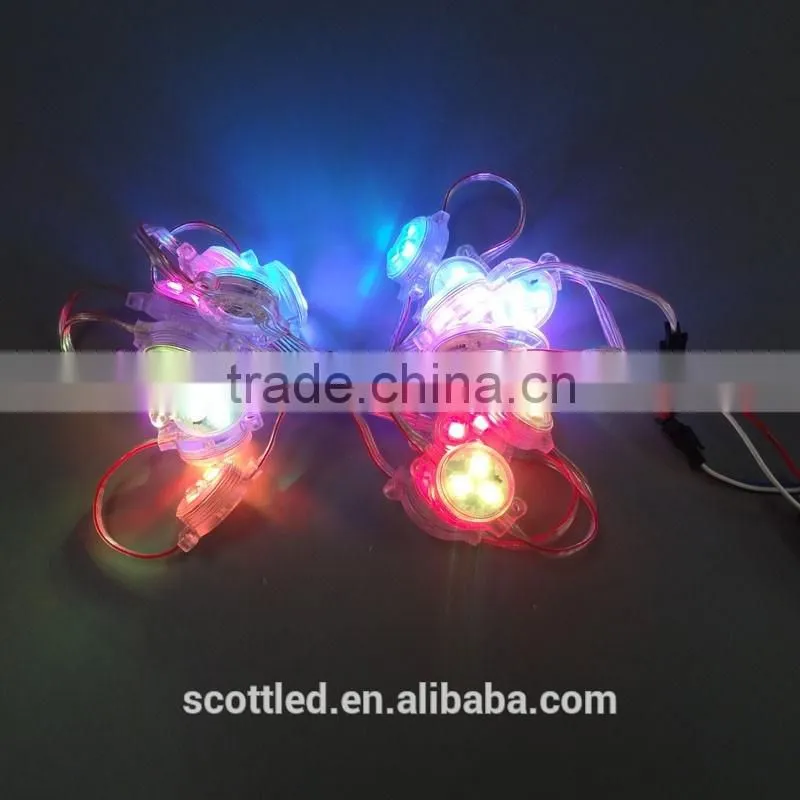 led 30mm mikly cover ws2811 ic led point light source smart controller disco Led Effect Light led dot light for advertising