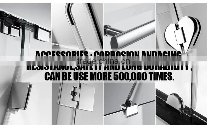 90*90 100*100 framed sliding glass arc shower screens