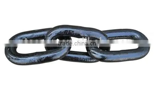 three-link chain for coal transfer alloy steel high strength