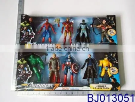 Cartoon figure superman justice figure doll the avenger toys