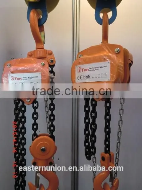 High quality 1 ton vital chain block vital chain pulley block