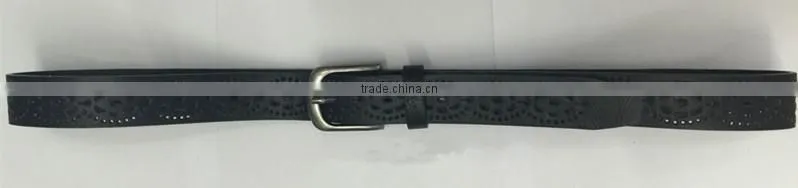 Ladies leather tie belts cheap leather belts fashion belt