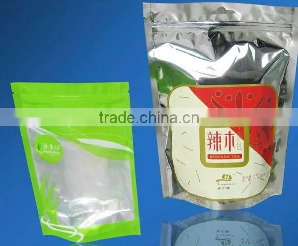 Plastic matt tea bag