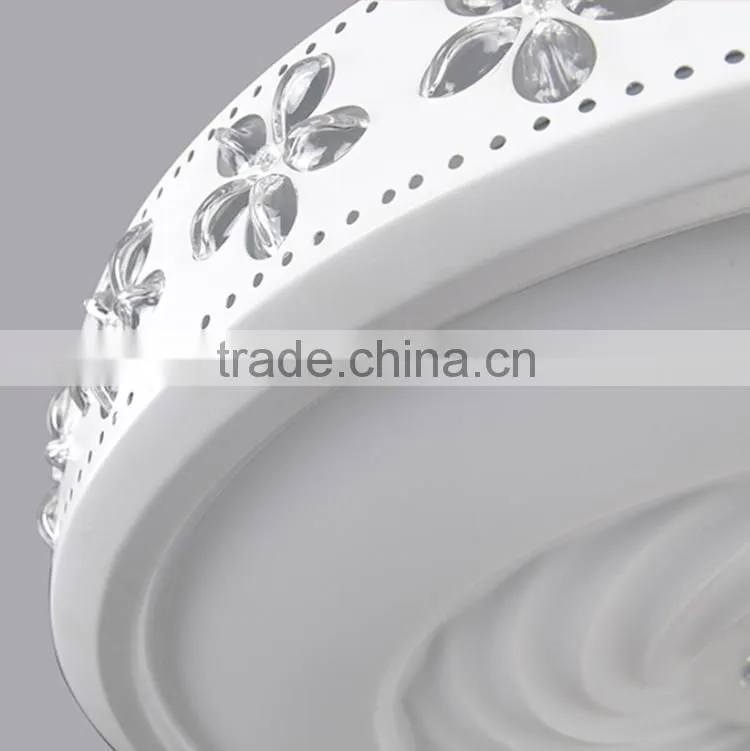 High Quality Crystal Acrylic LED Ceiling Lamp Round 230V Cheap Ceiling Lights