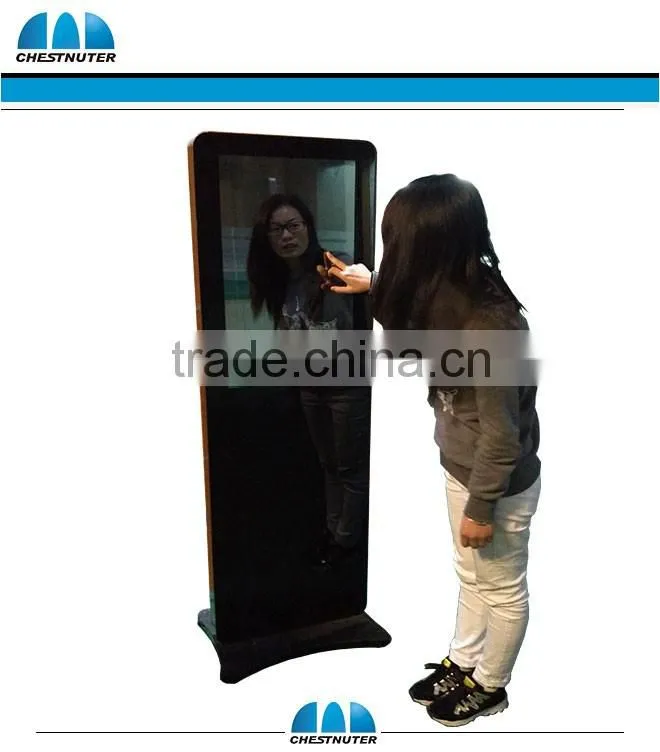42 Inch Interactive Magic Mirror Digital Signage With Motion Sensor
