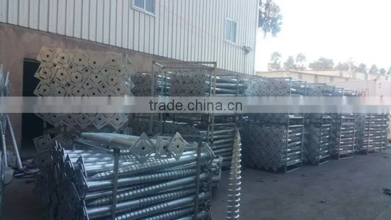 The factory made high technology ground screw pile