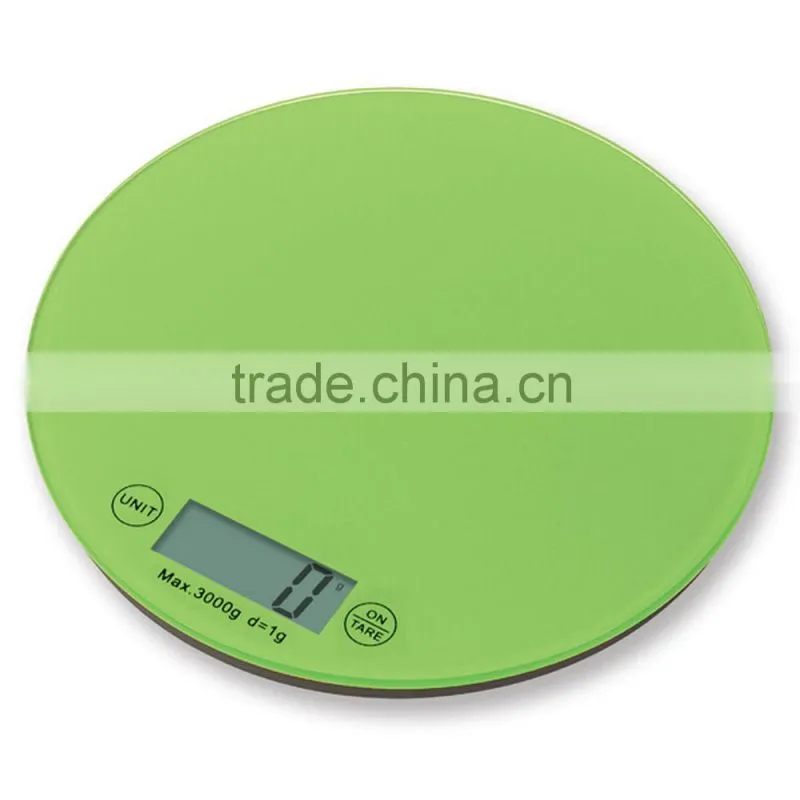 5kg/1g toughened glass food electronic digital kitchen scale