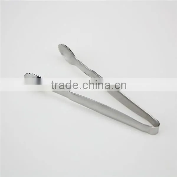 Different types hand tongs food serving tongs