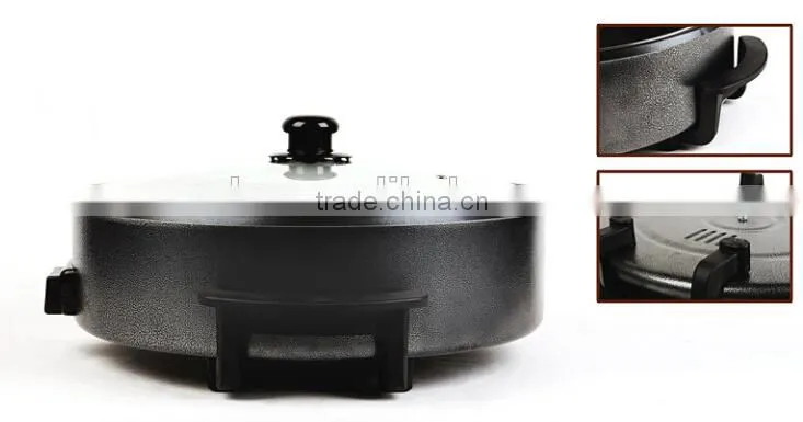 China manufacturer CE approved electric cast iron pizza pan
