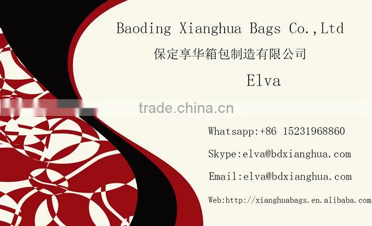 Fashion Designer Factory Wholesale Canvas Leather School Backpack