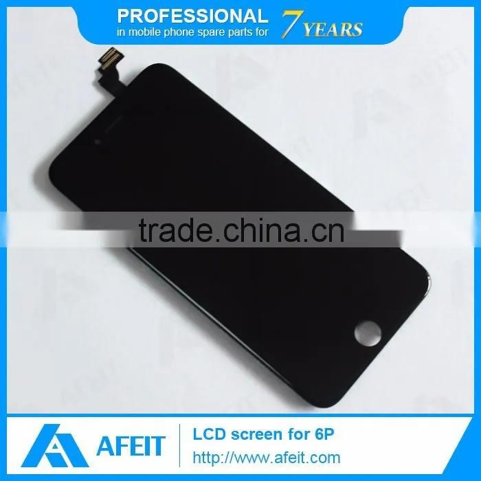 High quality guarantee for iphone 6plus white lcd touch screen display